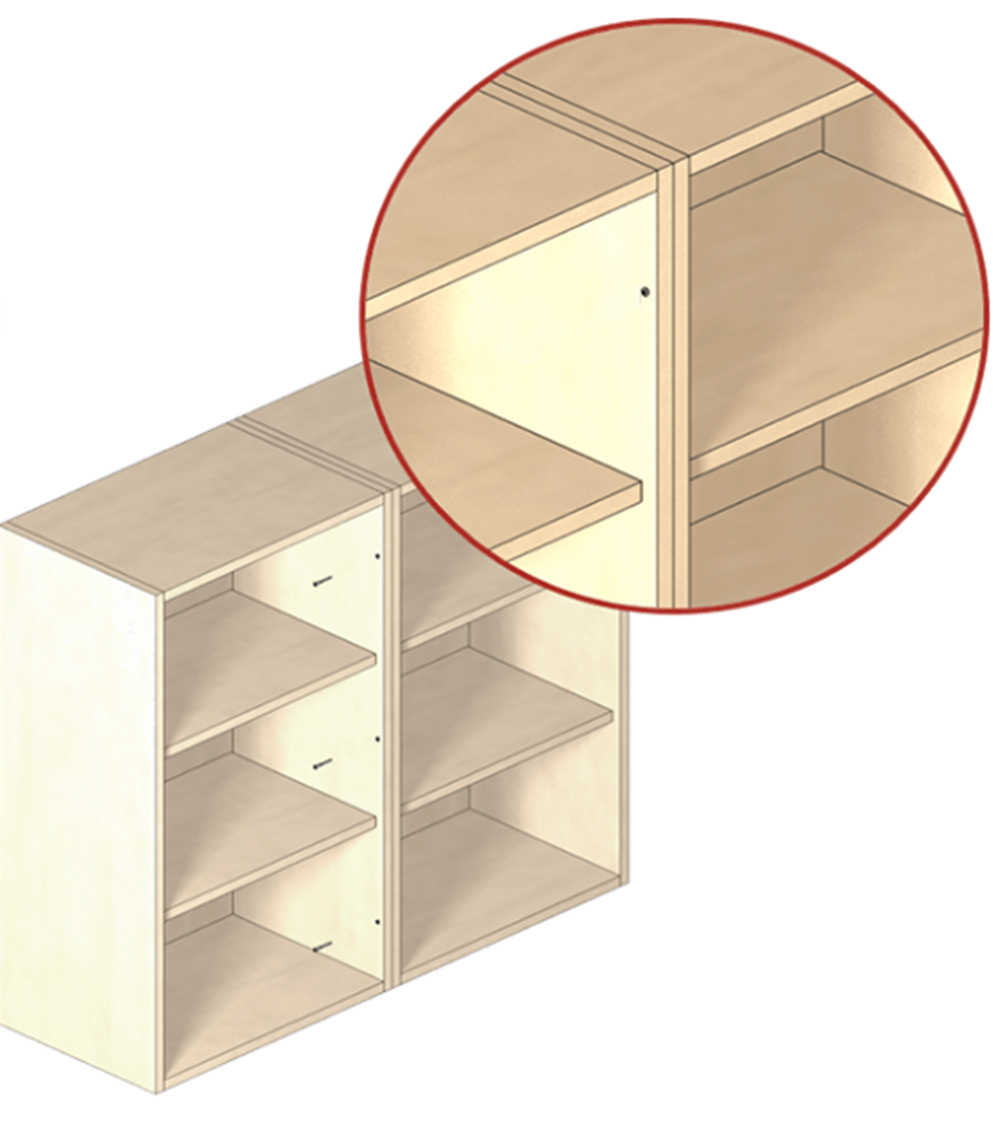 Mounting Plates For Frameless Cabinets